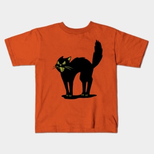 Halloween Cat Kids T-Shirt